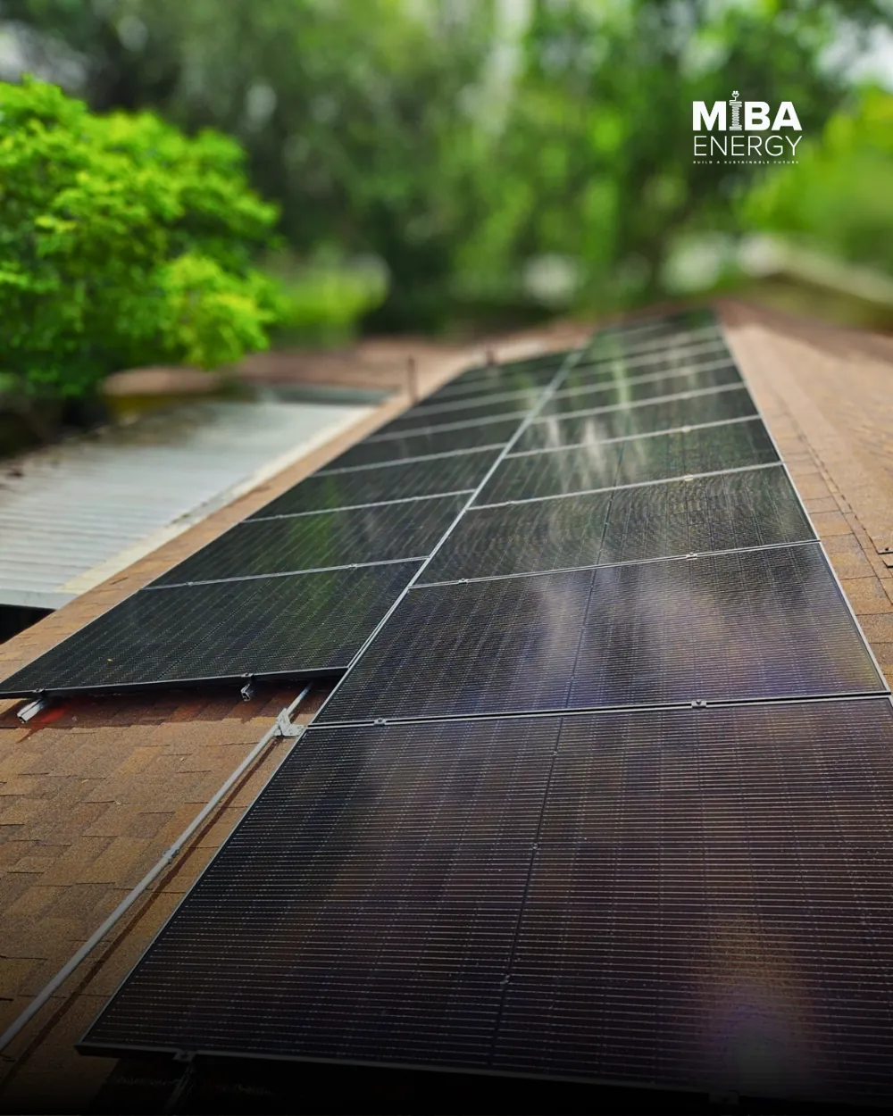 Residential rooftop solar installation by MIBA Energy in La Feria, TX